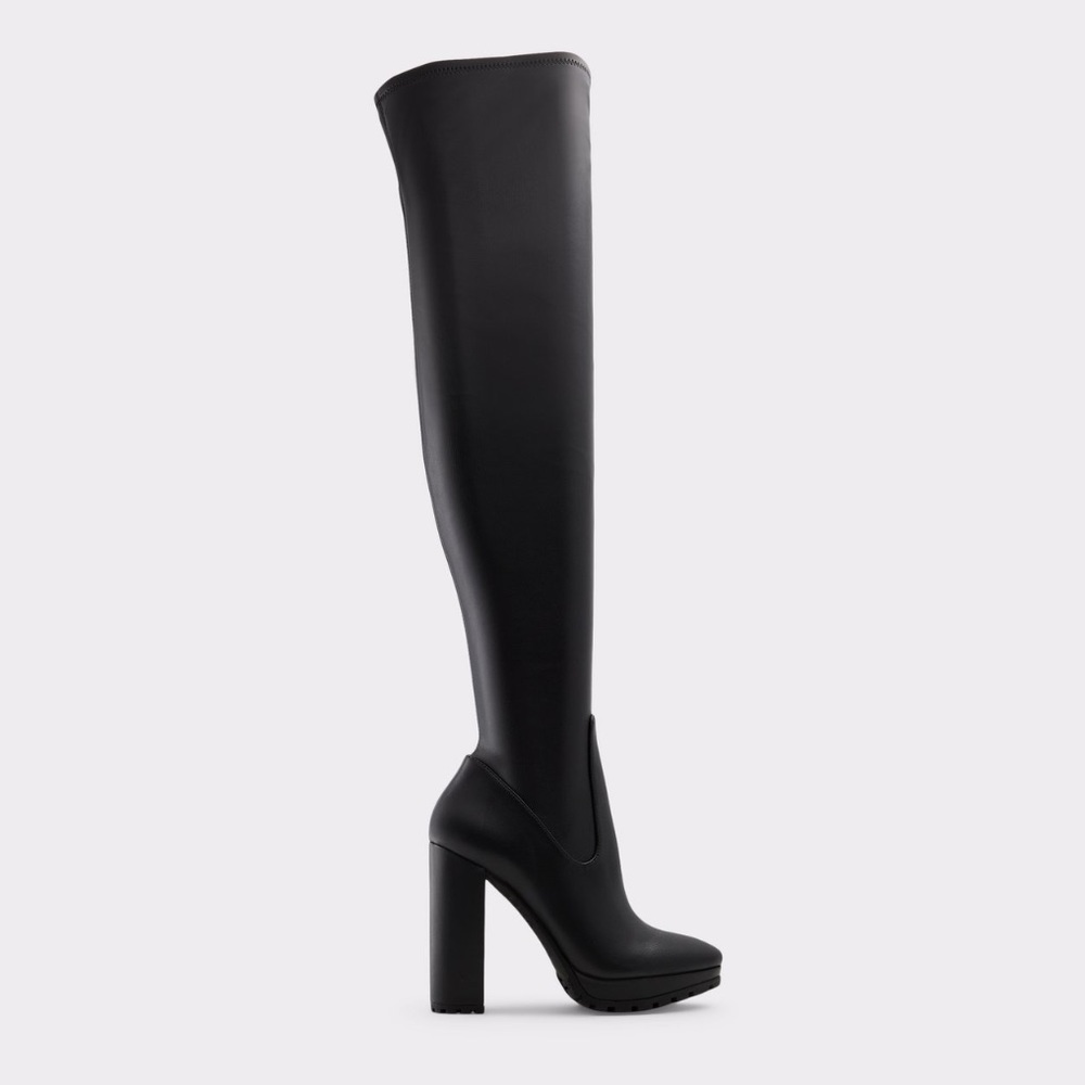 Aldo Over the Knee Boots - Cadeisa - Black - 7